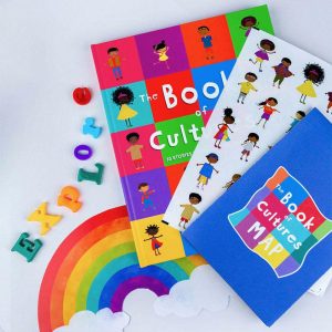 The Book Of Cultures With Stickers & A Map | Books Books Books