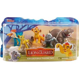 The Lion Guard Collectible 5 Figure Animal Play Set | Toy Figures & Playsets Imaginative Learning Multi