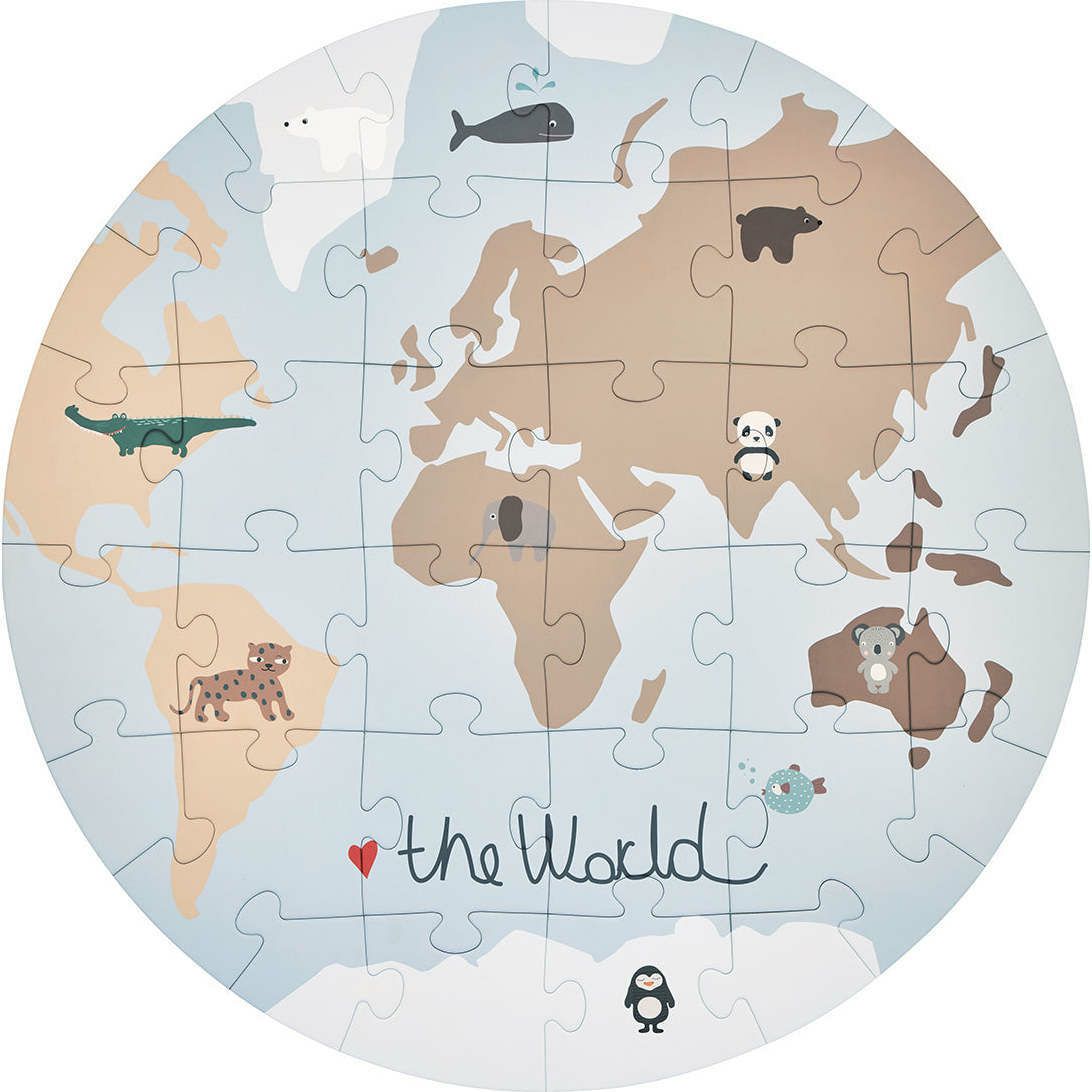 The World Round Puzzle, Multicolors | Puzzles Imaginative Learning Multi