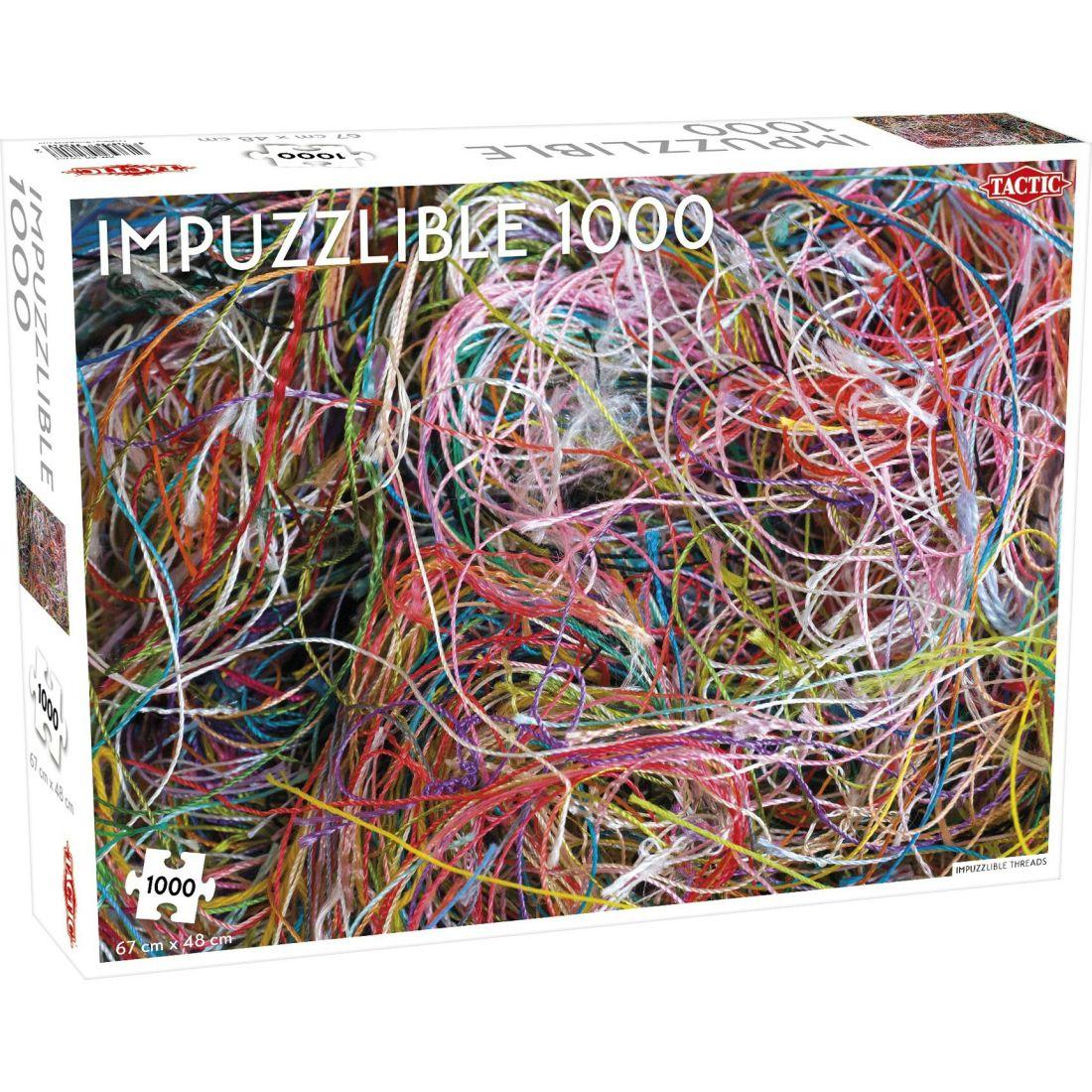 Threads 1000-Piece Puzzle | Puzzles Imaginative Learning Multi