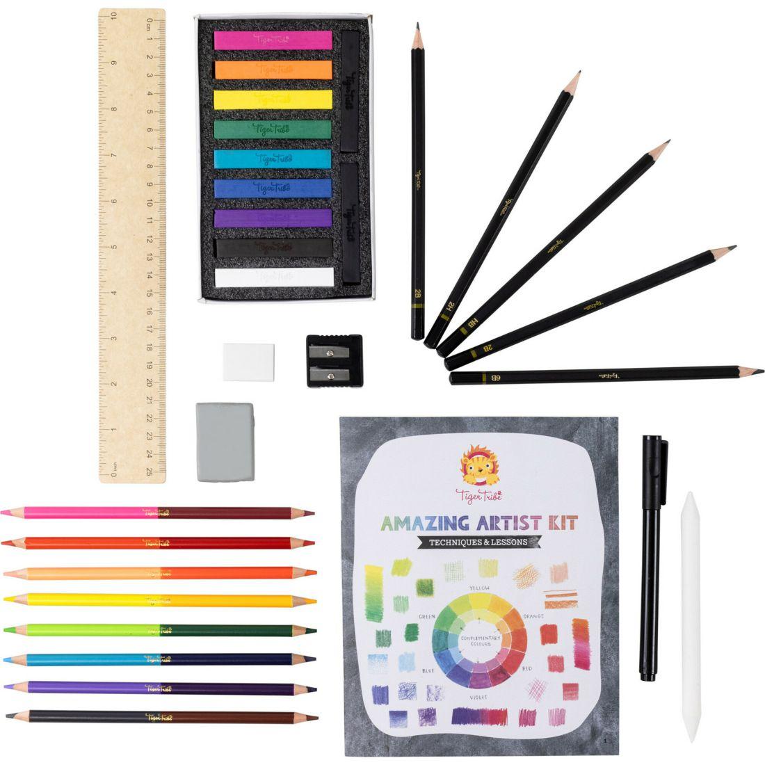 Tiger Tribe: Amazing Artist Kit – All-In-1 Set | Arts & Crafts Arts & Crafts Arts & Crafts