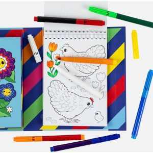 Tiger Tribe: Color Change Coloring Set – Garden Friends Activity Set | Arts & Crafts Arts & Crafts Arts & Crafts