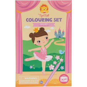 Tiger Tribe: Coloring Set – Ballet – Activity Set W/ Stickers | Arts & Crafts Arts & Crafts Arts & Crafts