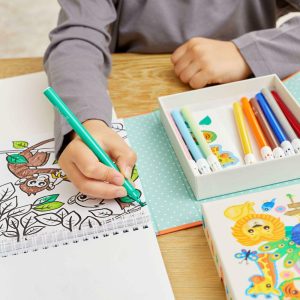 Tiger Tribe: Coloring Set – Zoo – Activity Set W/ Stickers | Arts & Crafts Arts & Crafts Arts & Crafts