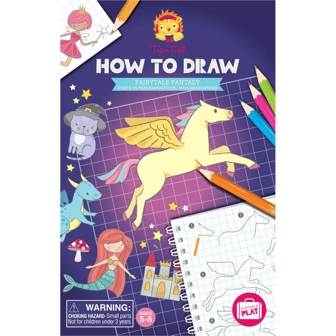 Tiger Tribe: How To Draw – Fairytale Fantasy – Creative Artistic Set | Arts & Crafts Arts & Crafts Arts & Crafts