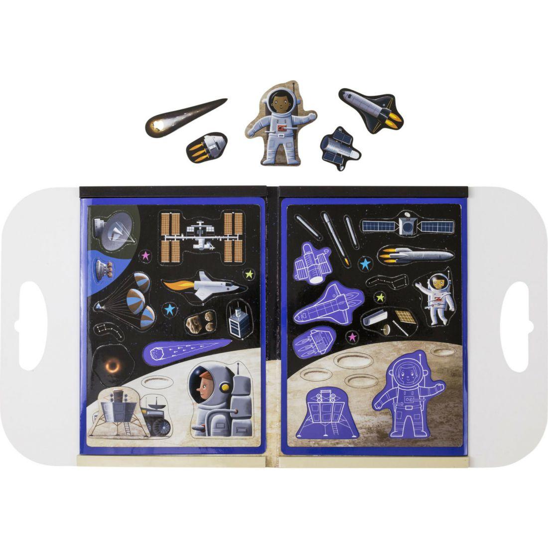 Tiger Tribe: Magna Carry – Space Explorer Fold Out Magnetic Play Scene | Arts & Crafts Arts & Crafts Arts & Crafts