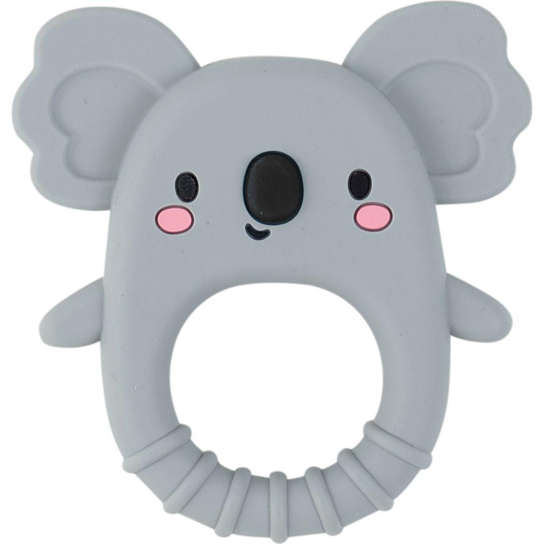 Tiger Tribe: Silicone Teether – Koala Soothing Sensory Toy | Teethers & Rattles Baby & Toddler Multi