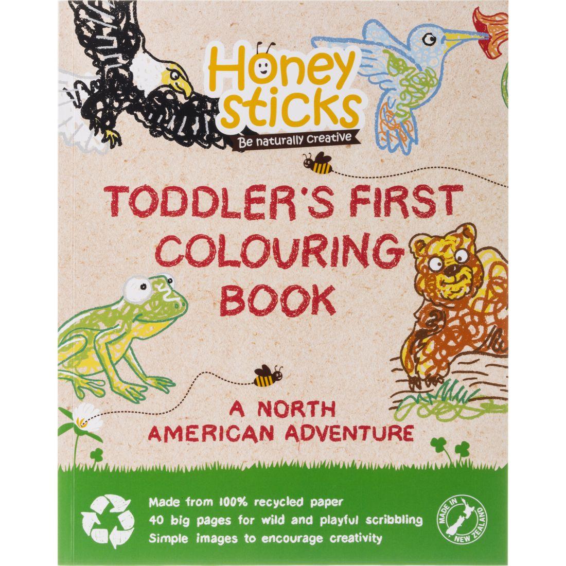 Toddler’S First Coloring Book, A North American Adventure | Arts & Crafts Arts & Crafts Arts & Crafts