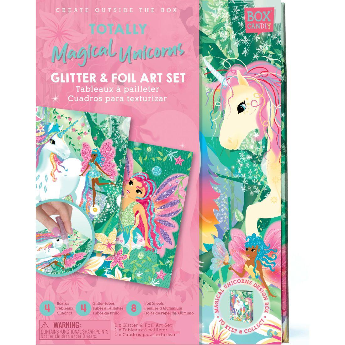 Totally Magical Unicorns Glitter & Foil Art Set | Arts & Crafts Arts & Crafts Arts & Crafts