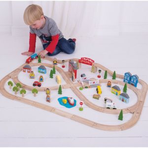 Town + Country Train Set | Vehicles & Trains Imaginative Learning Multi