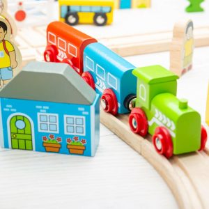 Town + Country Train Set | Vehicles & Trains Imaginative Learning Multi