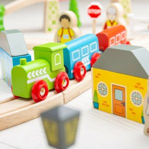 Town + Country Train Set | Vehicles & Trains Imaginative Learning Multi