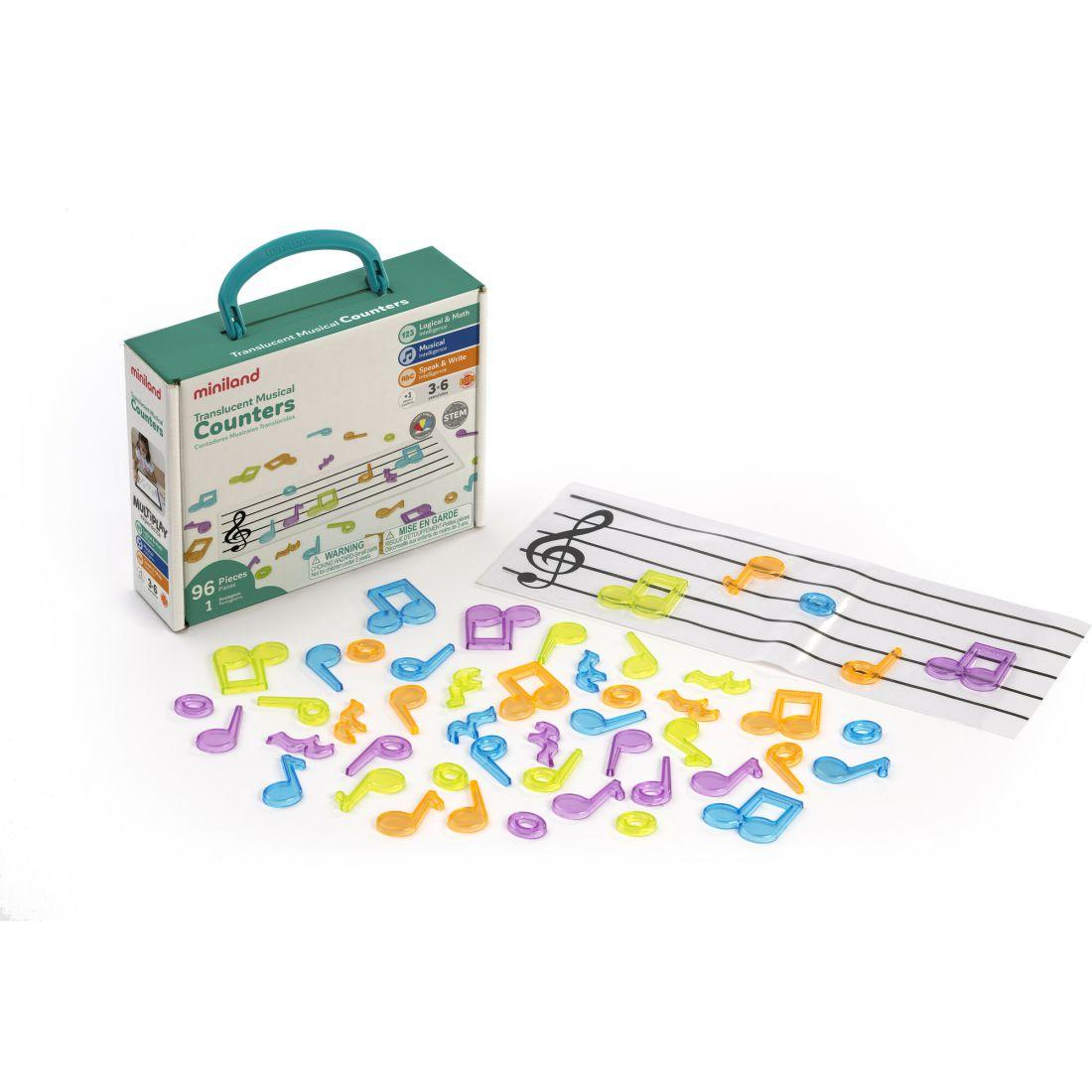 Translucent Musical Counters | Educational Toys Educational Toys Educational Toys