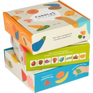 Tubbles Scensory Stones Vibrant Veggies, Multicolors | Play Food & Accessories Kids Multi