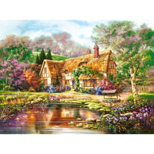 Twilight At Woodgreen Pond 3000 Piece Jigsaw Puzzle | Puzzles Puzzles