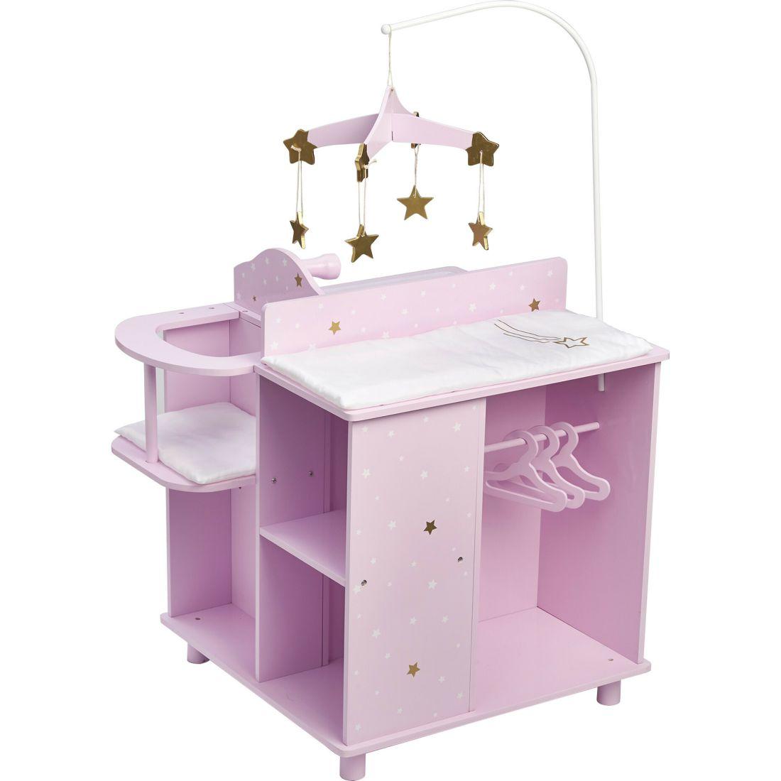 Twinkle Stars 4-In-1 Baby Doll Nursery & Changing Station, Purple | Dolls & Doll Accessories Dolls & Doll Accessories Dolls & Doll Accessories