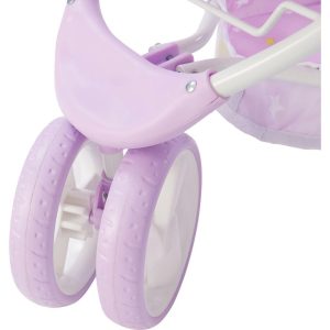 Twinkle Stars Princess 2-In-1 Baby Doll Stroller, Purple | Dolls & Doll Accessories Dolls & Doll Accessories Dolls & Doll Accessories