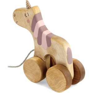 Unicorn Pull Toy | Push & Pull Baby & Toddler Natural