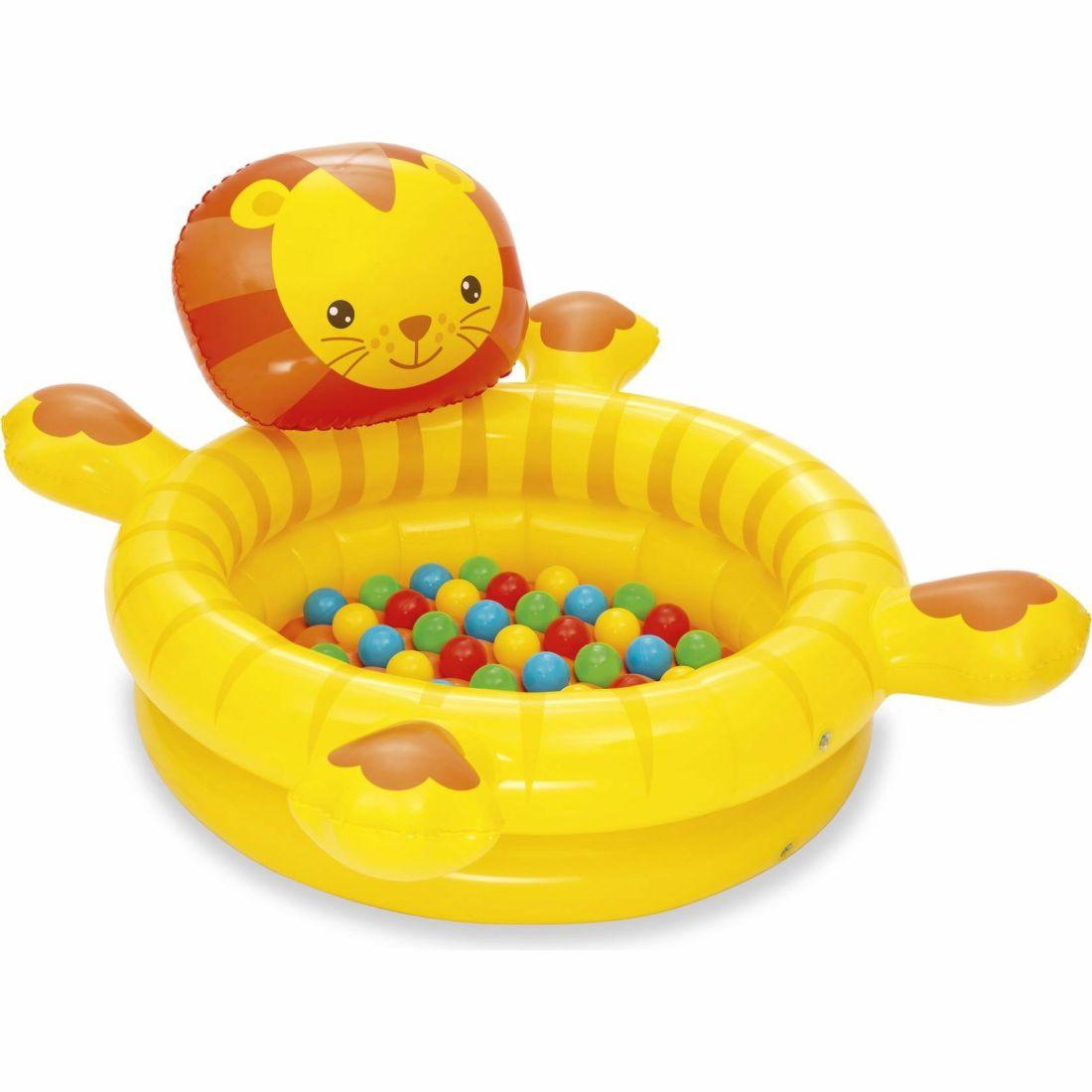 Up, In & Over Lion Ball Pit – 44 X 39 X 24 Inch | Play Room Kids Play Room