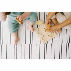 Vegan Leather Play Mat, Stripes | Activity Gyms & Playmats Activity Gyms & Playmats Activity Gyms & Playmats