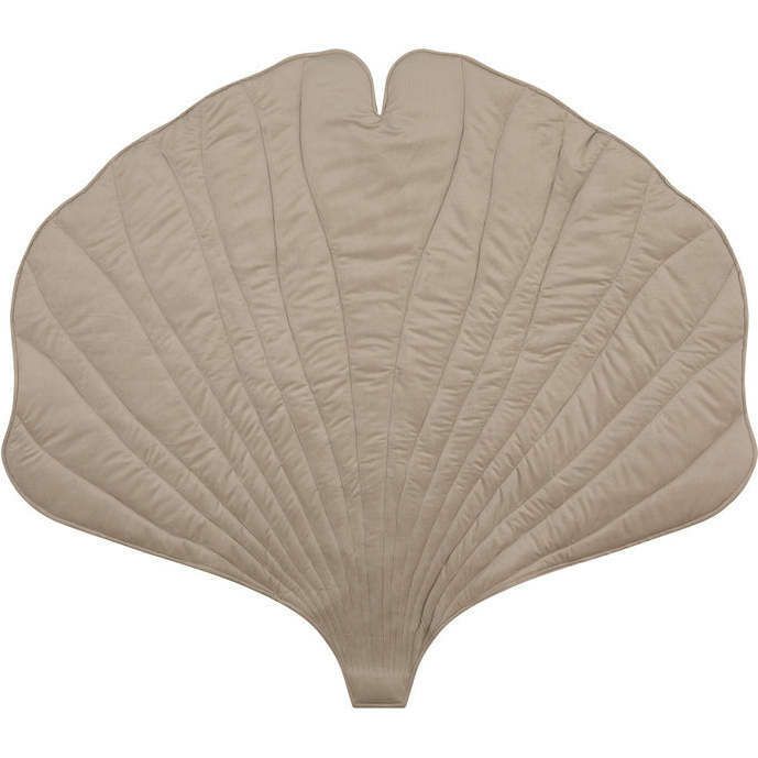 Velvet Ginkgo Leaf Play Mat, Cream | Activity Gyms & Playmats Activity Gyms & Playmats Activity Gyms & Playmats