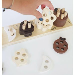 Wee Gallery Count And Stack Toy | Infant Development Baby & Toddler Infant Development