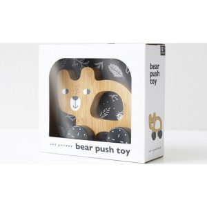 Wee Gallery Push Toy – Bear | Infant Development Baby & Toddler Infant Development