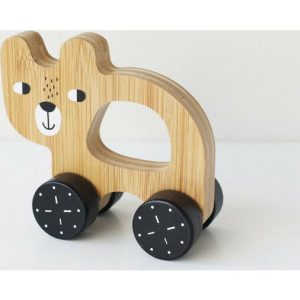 Wee Gallery Push Toy – Bear | Infant Development Baby & Toddler Infant Development