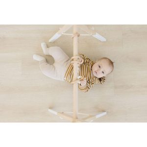 White Wood Gym With White Toys | Activity Gyms & Playmats Activity Gyms & Playmats Activity Gyms & Playmats