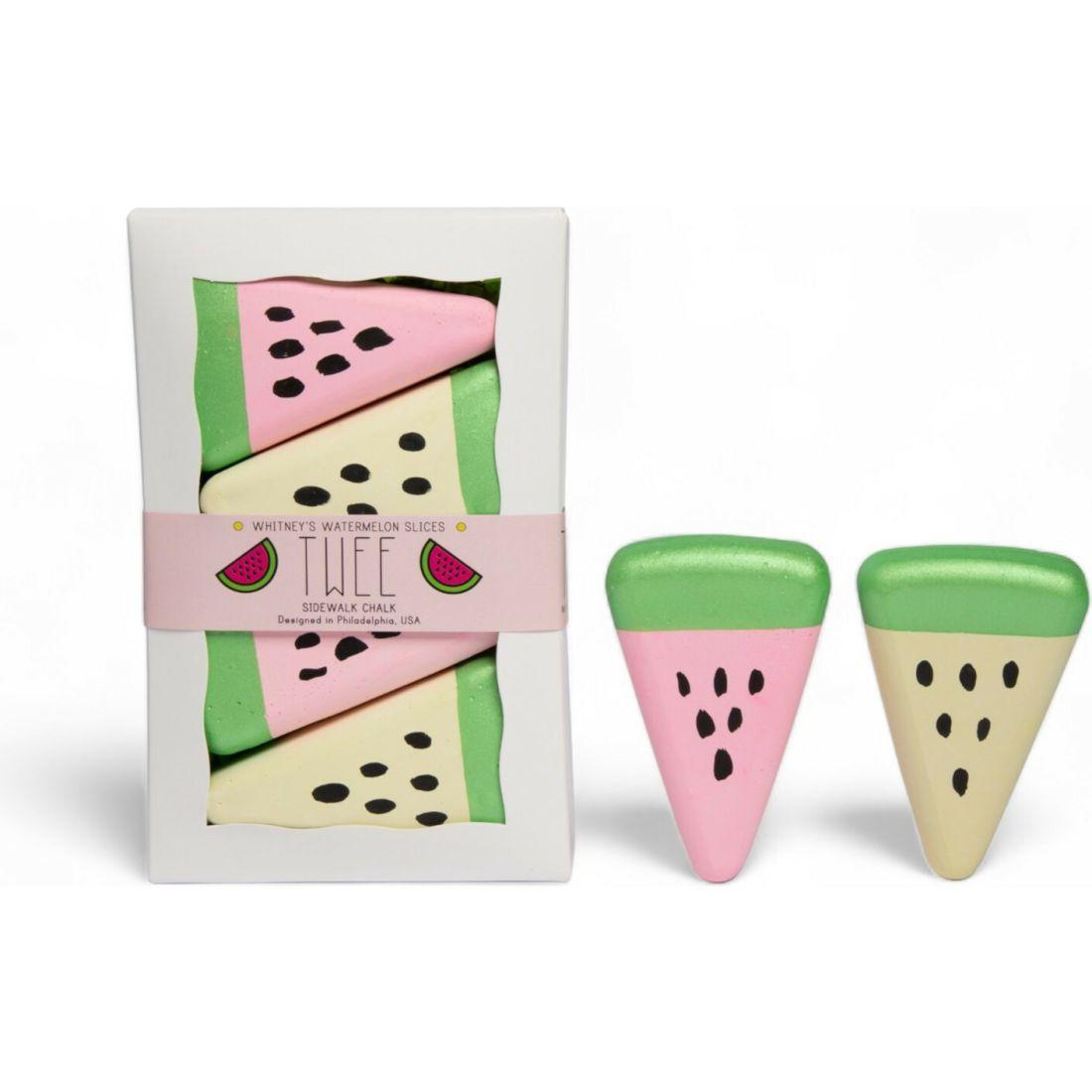 Whitney’S Watermelon Slices Handmade Sidewalk Chalk | Arts & Crafts Arts & Crafts Arts & Crafts