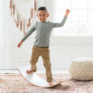 Wobble Board, Soft White | Play Room Kids Play Room