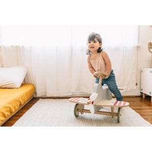 Wood Airplane Rocker & Ride-On | Baby Rocking Horses Baby & Toddler Baby Rocking Horses