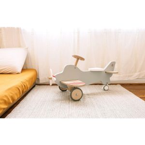 Wood Airplane Rocker & Ride-On | Baby Rocking Horses Baby & Toddler Baby Rocking Horses