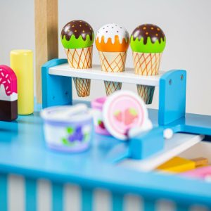 Wooden Ice Cream Cart | Play Food & Accessories Kids Multi