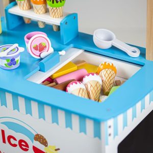 Wooden Ice Cream Cart | Play Food & Accessories Kids Multi