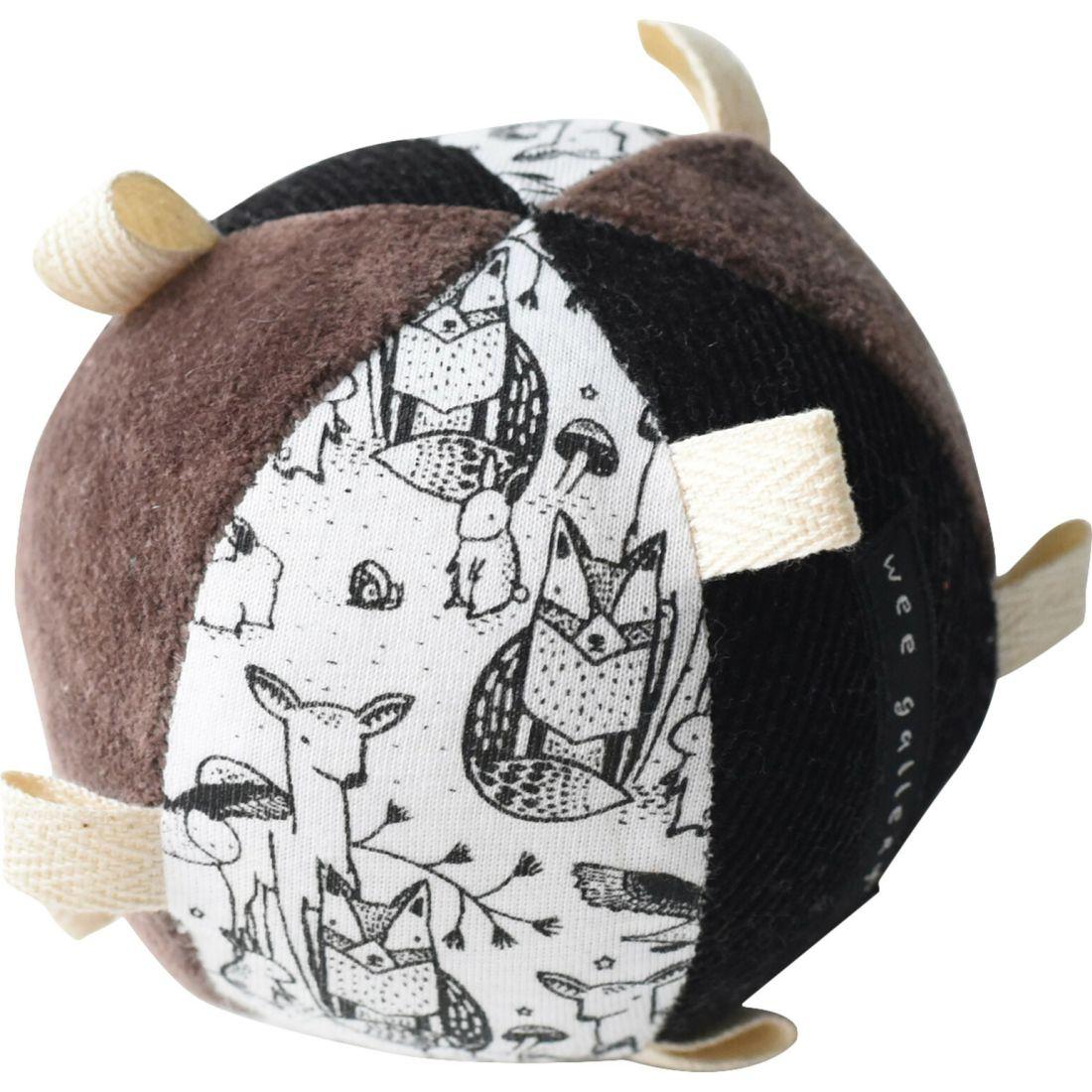 Woodland Taggy Ball | Infant Development Baby & Toddler Brown