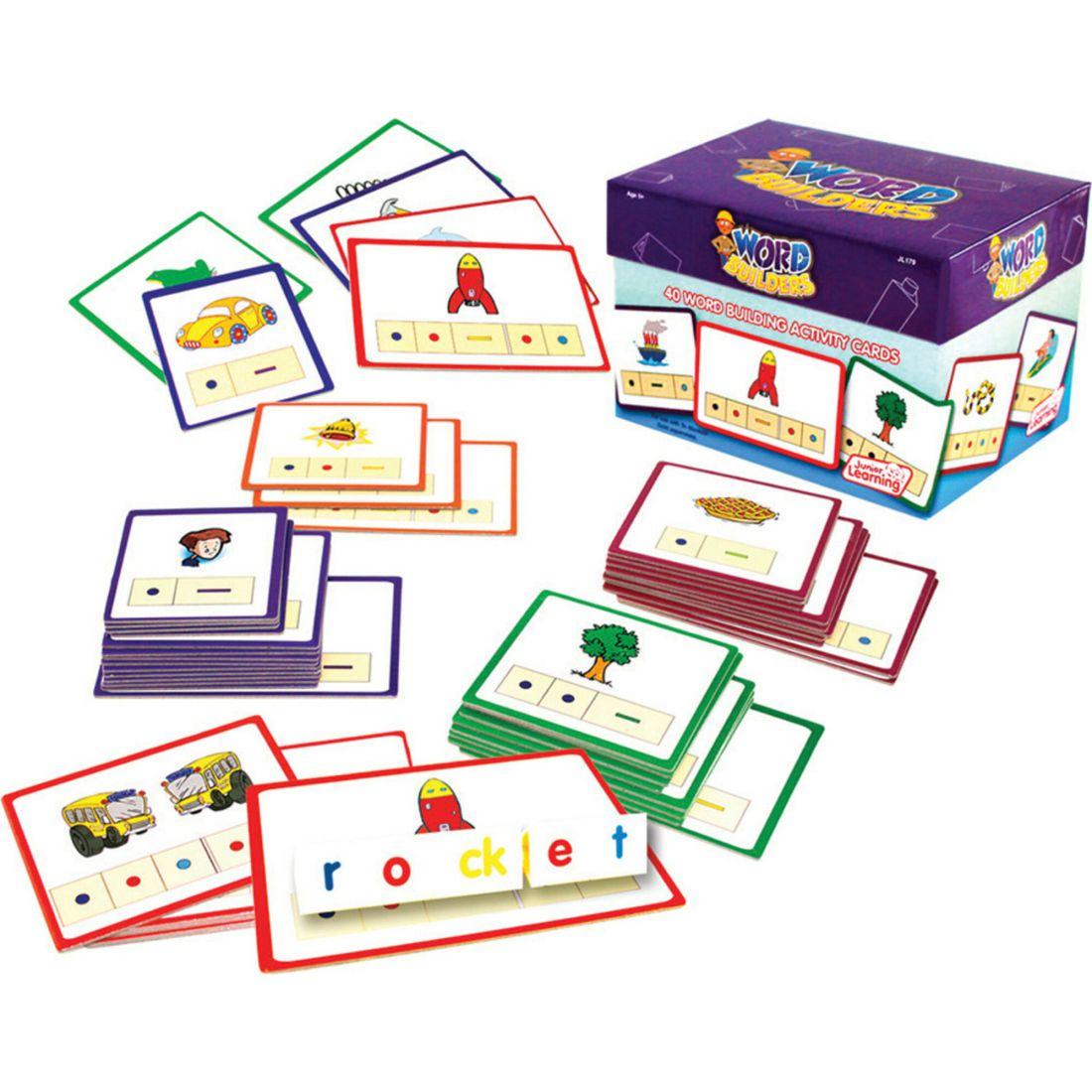 Word Builders Activity Cards | Games Games Games