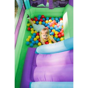 Zoo Park Inflatable Bounce House With Ball Pit | Outdoor Playsets & Playgrounds Outdoor Multi