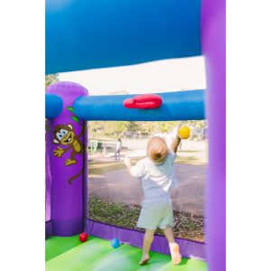 Zoo Park Inflatable Bounce House With Ball Pit | Outdoor Playsets & Playgrounds Outdoor Multi