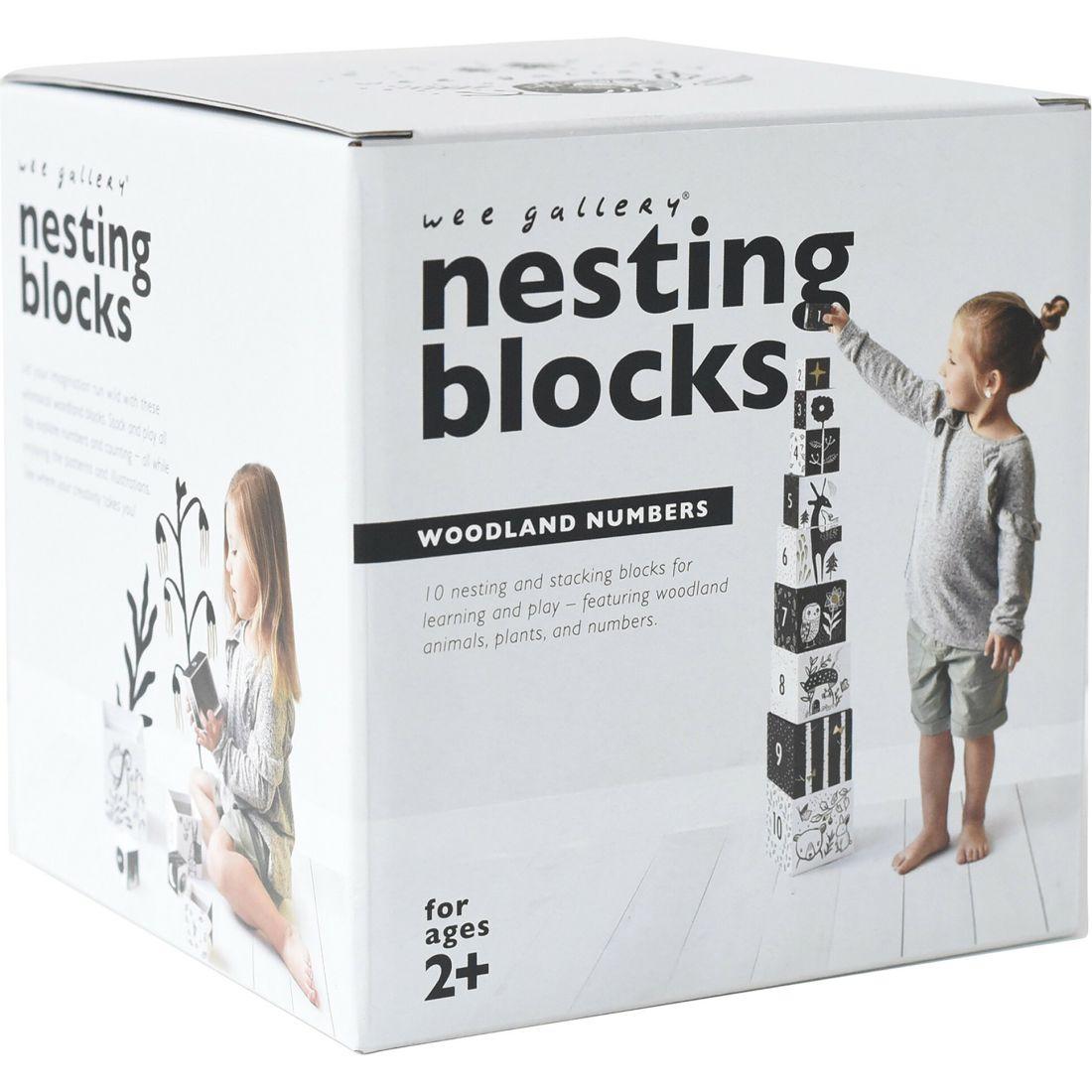 Nesting Blocks, Woodland Number | Blocks, Sorters & Stackers Baby & Toddler Blocks, Sorters & Stackers