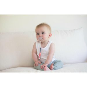 Girl Multi Pacifier Clip | Teethers & Rattles Baby & Toddler Multi