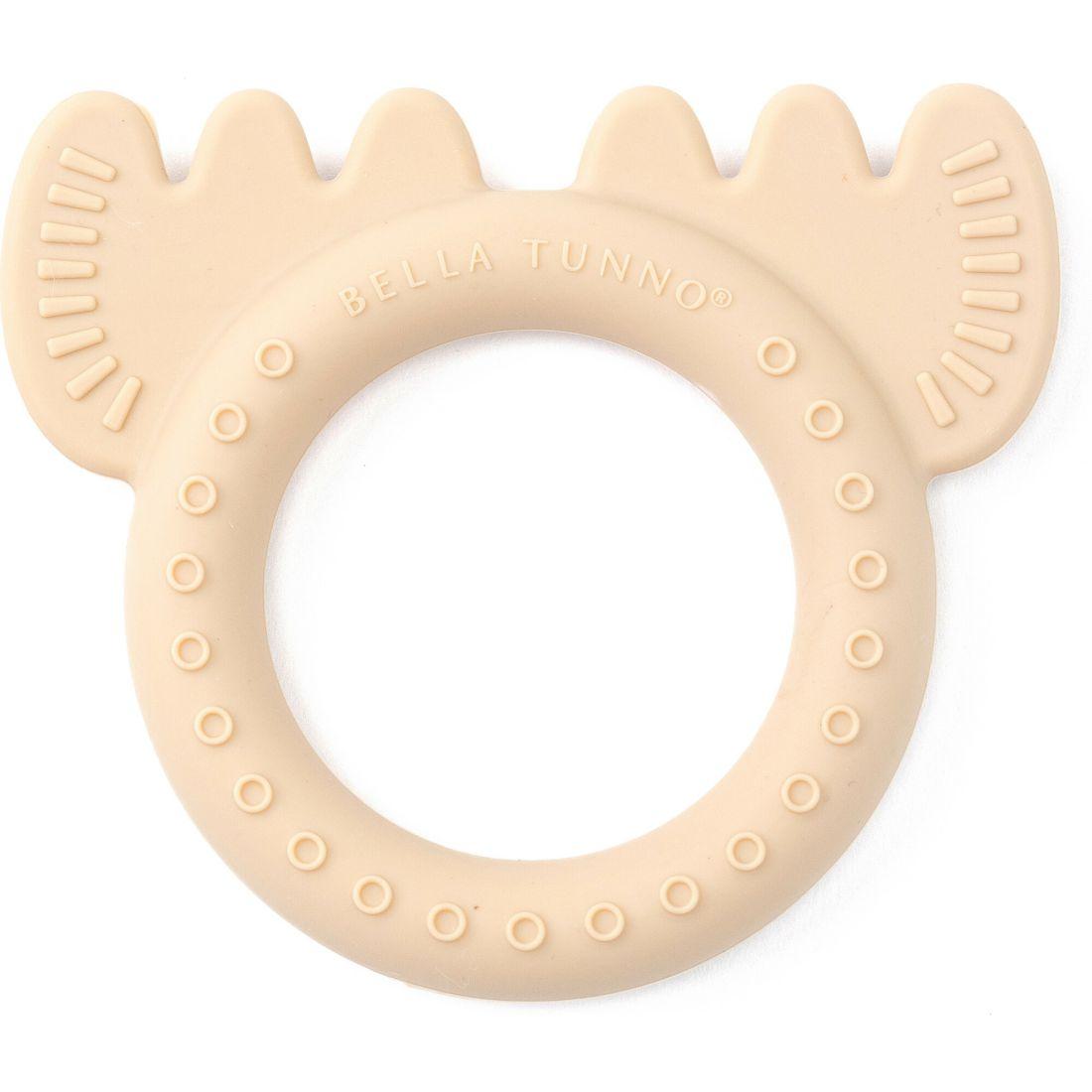 Moose Rattle Teether, Tan | Teethers & Rattles Baby & Toddler Tan