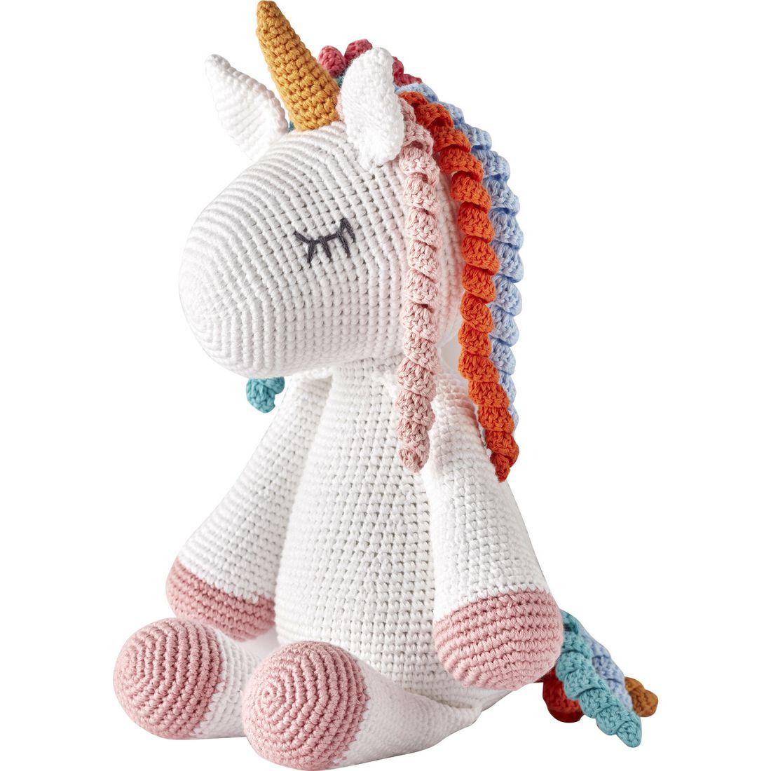 Unicorn Organic Handmade Stuffed Animal | Plush Baby & Toddler Green