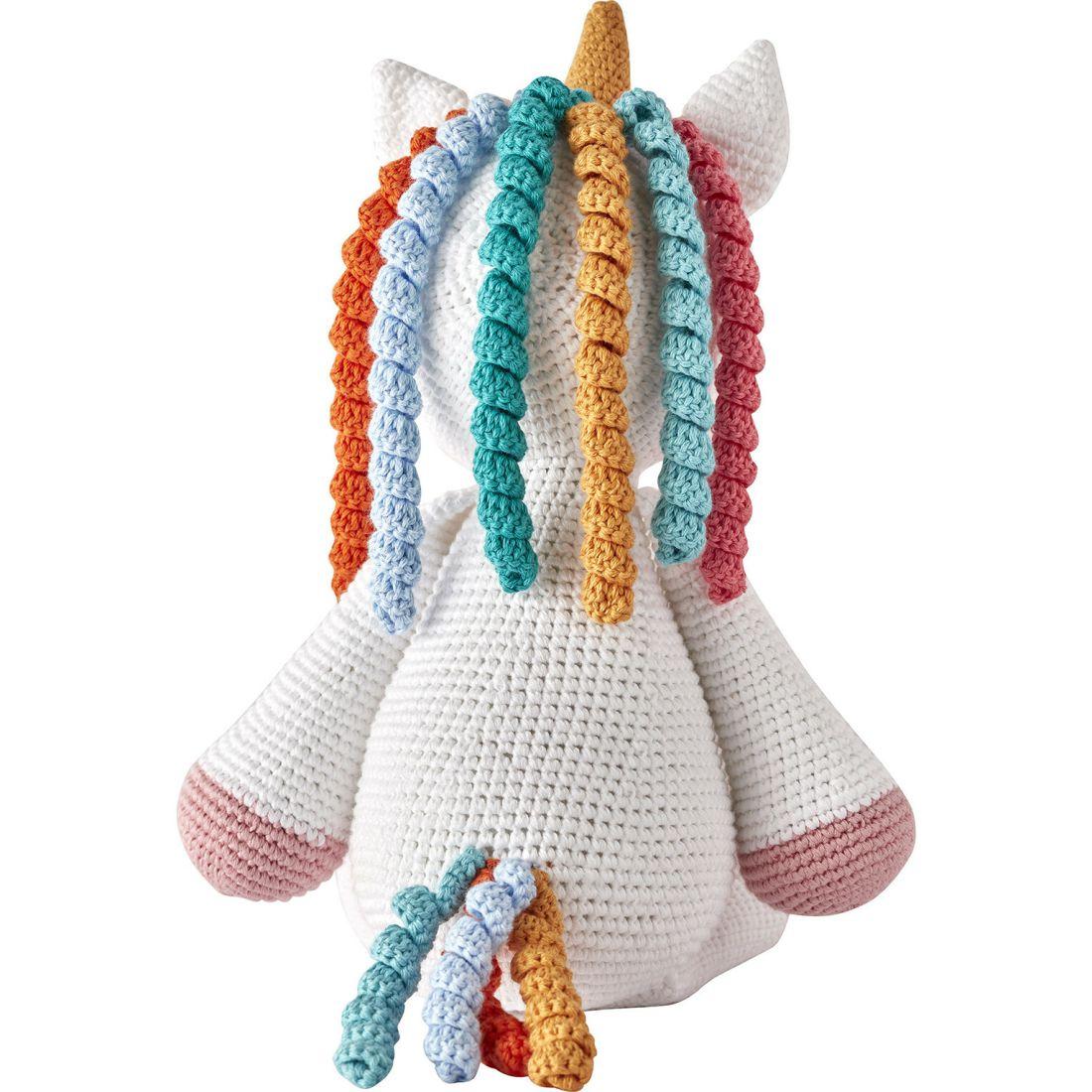 Unicorn Organic Handmade Stuffed Animal | Plush Baby & Toddler Green