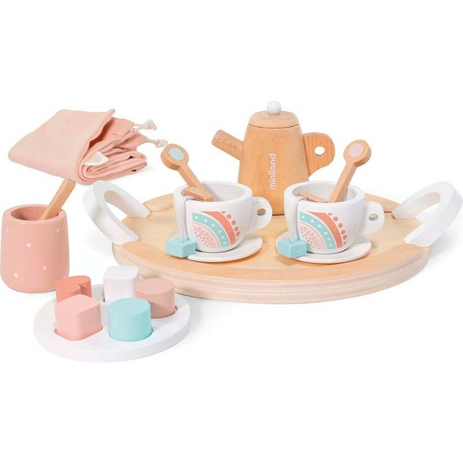 Doll Wooden Tea Set | Dolls & Doll Accessories Dolls & Doll Accessories Dolls & Doll Accessories