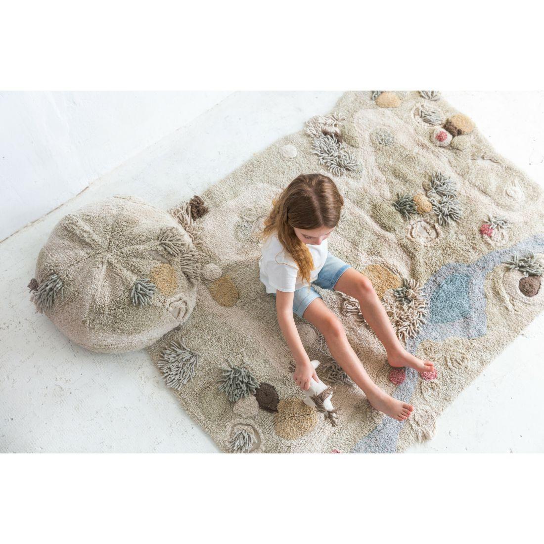 Path Of Nature Washable Play Rug, Multi | Activity Rugs Activity Rugs Activity Rugs