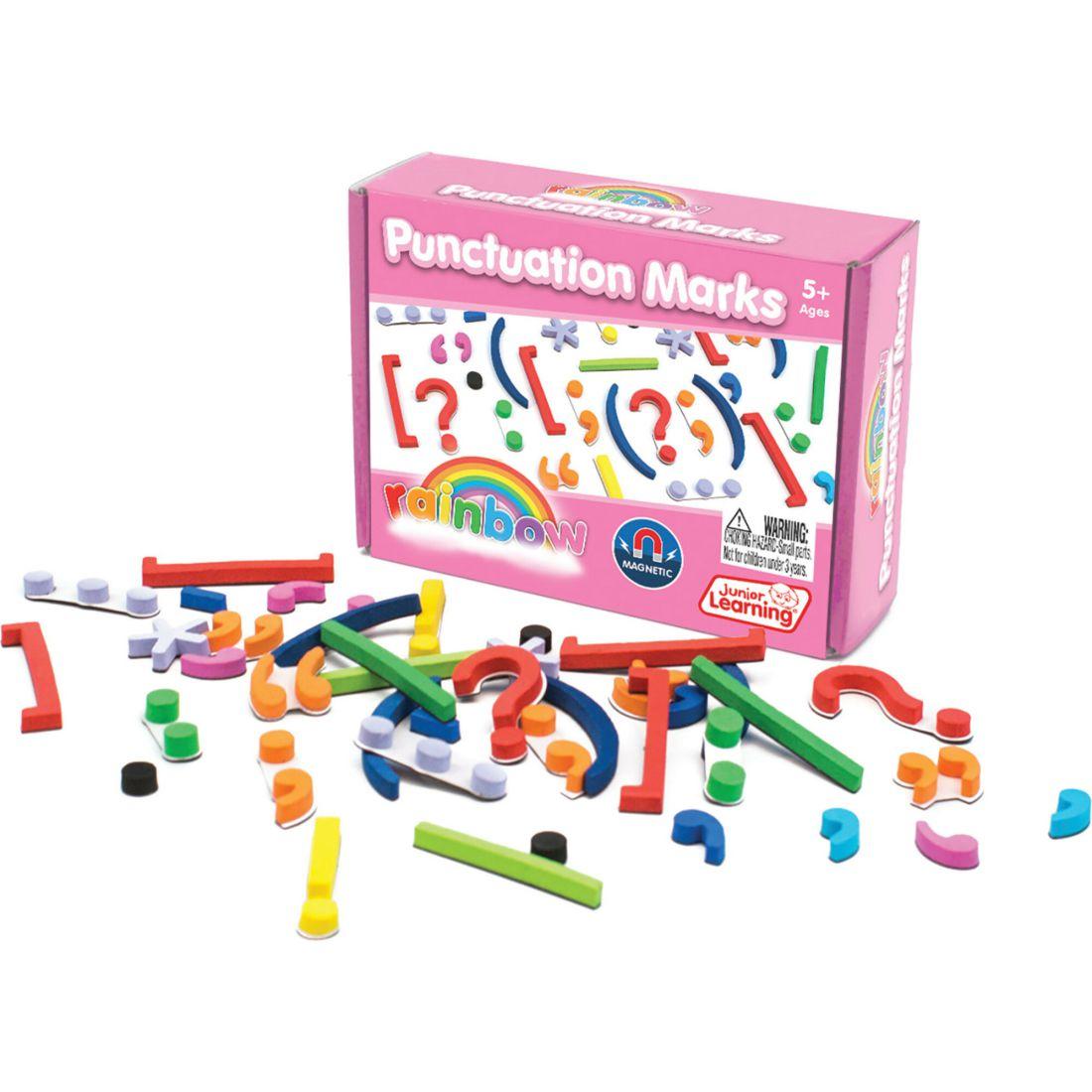 Rainbow Punctuation Marks For Ages 5-8 Grade 1 Grade 2 Learning | STEM Toys Kids Multi