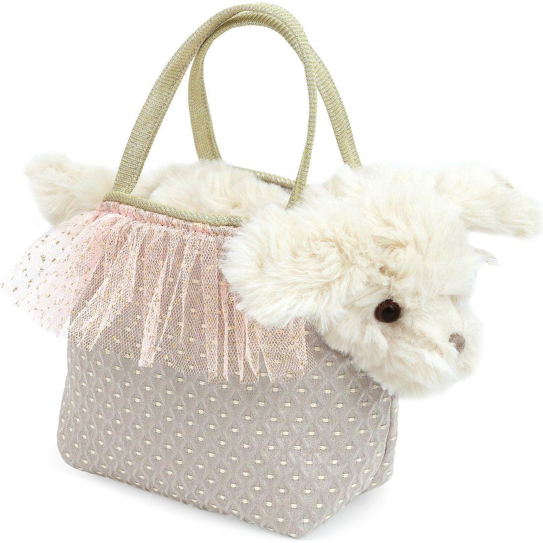 Sugar Maltese Plush And Purse Set | Plush Kids Multi